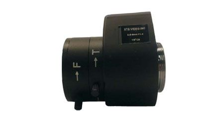 LENTE XTS PARA CAMARA DE SEGURIDAD 1/3 2.8-12MM MANUAL HD AUTO IRIS