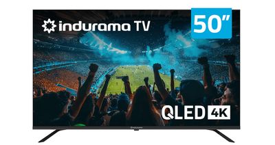 TELEVISOR INDURAMA 50" QLED 4K UHD 50TIKJ1UHDQLED - GOOGLE TV 5.0