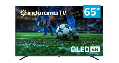 TELEVISOR INDURAMA 65" QLED 4K UHD 65TIKJ1UHDQLED - GOOGLE TV 5.0
