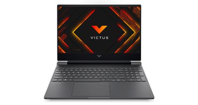 NOTEBOOK HP VICTUS AMD R7-7445HS 3.1GHZ-8GB-512GB SSD-TG RTX3050 6GB- SILVER-15.6"FHD-FREEDOS
