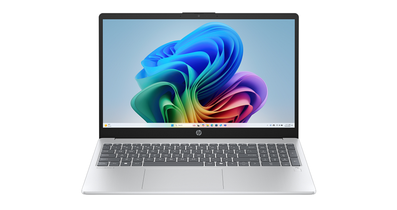 NOTEBOOK HP OMNIBOOK 3 NGAI AMD R5-AI 340 2.0GHZ-16GB-512GB SSD-GLACIER SILVER-15.6"FHD-W11