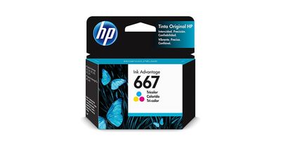 CARTUCHO HP 667 COLOR 3YM78AL HP2375 HP2775