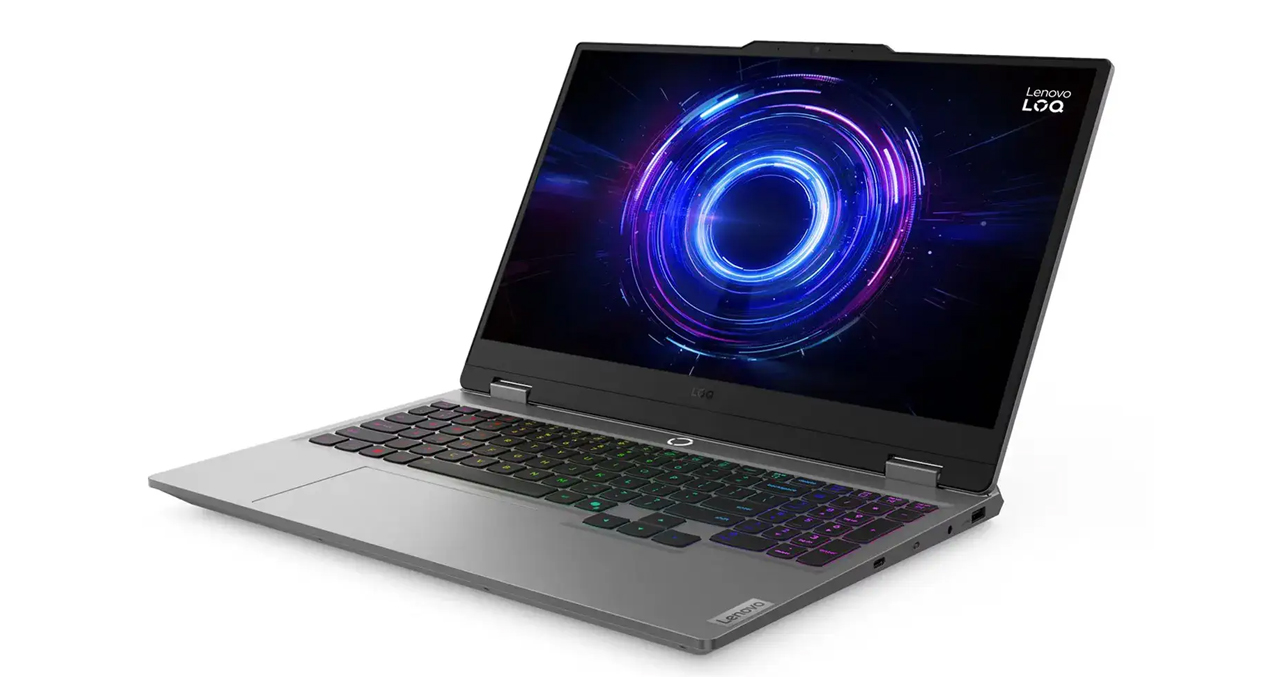 NOTEBOOK LENOVO GAMING LOQ 15IRX10 CI5-13450HX 2.4GHZ-16GB-512GB SSD-TG RTX5050 8GB-GREY-15.6FHD-FRE