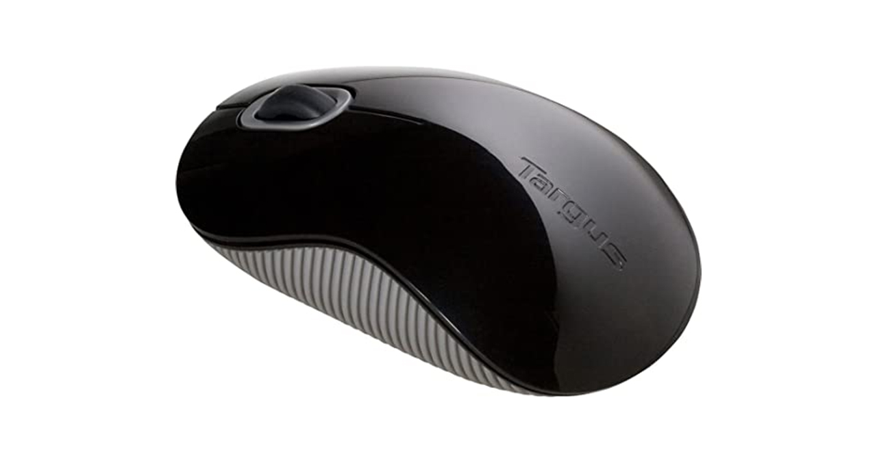 MOUSE TARGUS ALAMBRICO RETRACTIL USB NEGRO