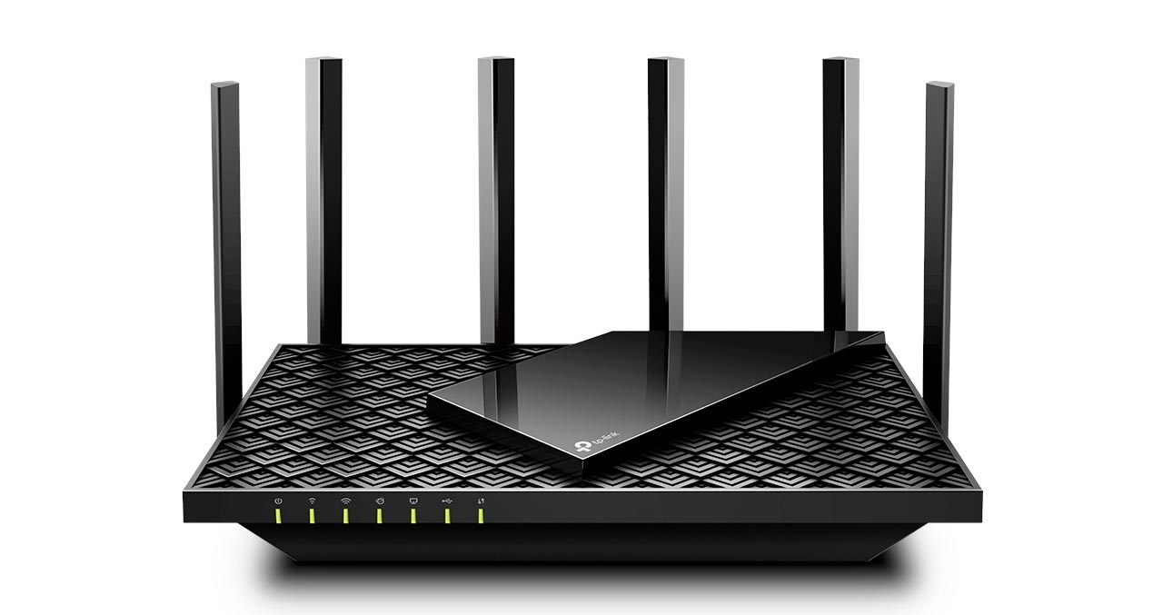 ROUTER TPLINK WIFI 6 AX5400 Mbps 4 PUERTOS GIGABIT 6 ANTENAS