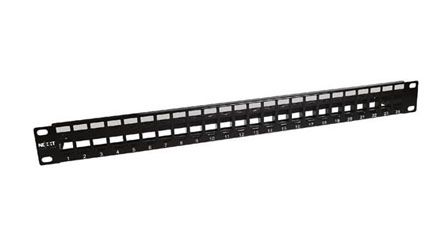 PATCH PANEL MODULAR NEXXT 24 PUERTOS 1U