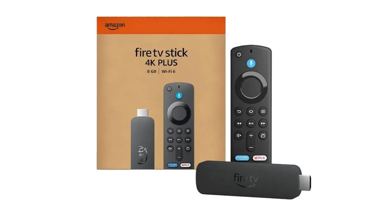 TV SMART PLAYER AMAZON FIRE STICK 4K PLUS TECNOLOGIA IA WIFI 6