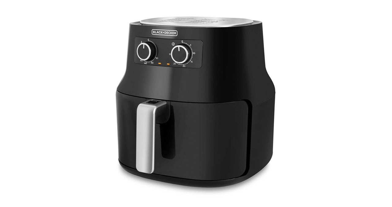 FREIDORA DE AIRE BLACK+DECKER 4.5 LITROS - RELOJ AUTOMATICO 60MIN