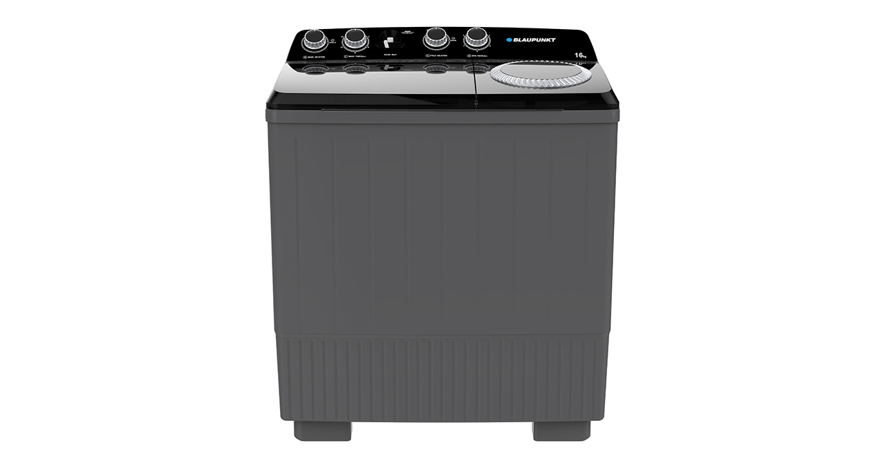 LAVADORA BLAUPUNKT 16KG  SEMIAUTOMATICA DOBLE TINA - GRIS