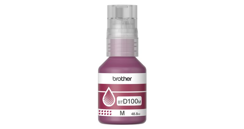 BOTELLA DE TINTA BROTHER BTD100M MAGENTA T930DW T830DW T730DW T530DW T430W  DCP-T230