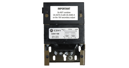 TRANSFORMADOR CDVI 16V Y 24V 150VA
