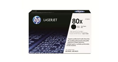 TONER HP 80X NEGRO  PARA LASERJET PRO 400/M401 /M425 RINDE 6.900 PAGS