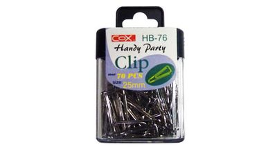 CLIPES COX 25mm CAJA DE 70 UNID. - PAQUETE 10 CAJAS