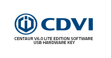 SOFTWARE DE GESTION CENTAUR EDICION STANDAR CDVI V6.0