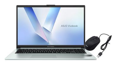 NOTEBOOK ASUS VIVOBOOK GO 15 AMD R5-40 2.8GHZ-16GB-512GB SSD-GREEN-15.6"FHD+MOUSE+FREEDOS