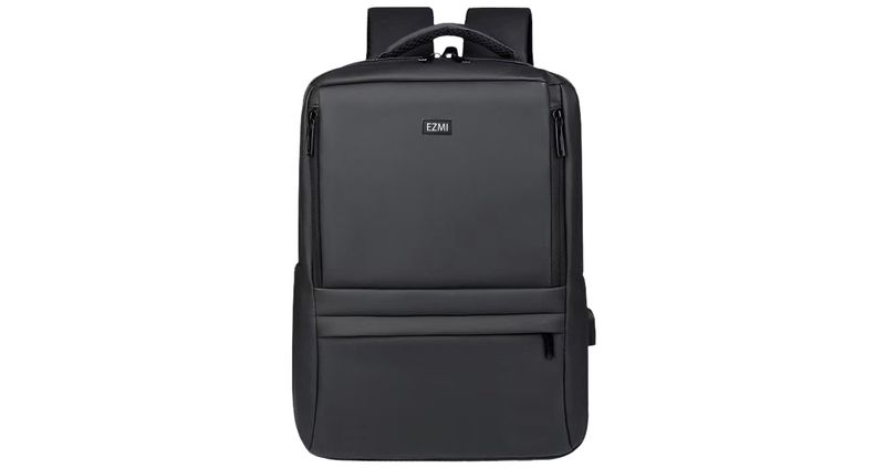 MOCHILA EZMI PARA NOTEBOOK 15.6" LÍNEA EZ PRIME DISEÑO PREMIUM NEGRA