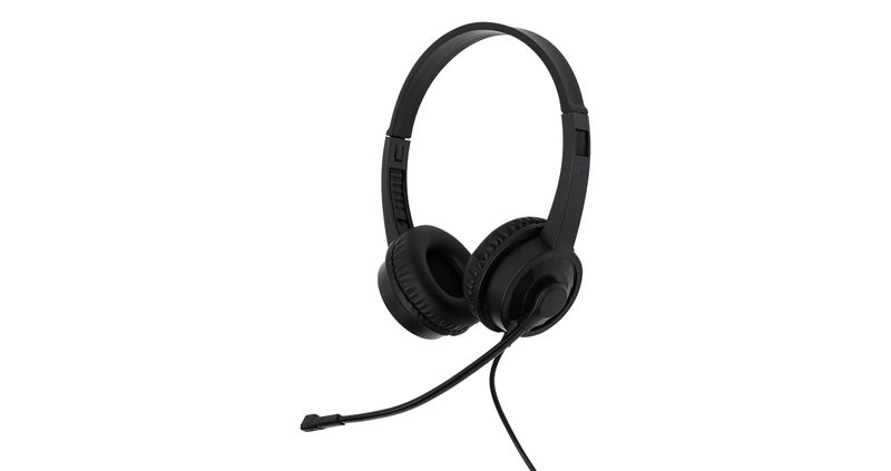 AUDIFONO + MICROFONO EZMI USB ON EAR - NEGRO