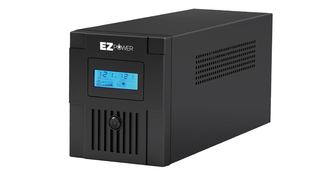 UPS EZ POWER INTERACTIVO 2200VA / 1200W 8 SALIDAS 120V PANTALLA LCD
