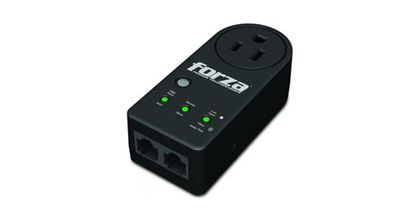 PROTECTOR DE VOLTAJE FORZA 1800W 900J 1 SALIDA 110V NEGRO