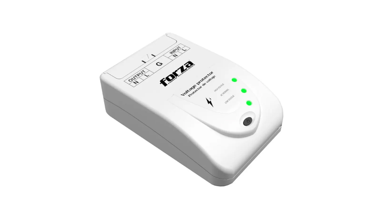 PROTECTOR DE VOLTAJE FORZA 6600W TIPO BORNERA 220V PARA A/A HASTA 48000 BTU