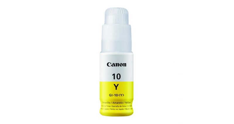 BOTELLA CANON GI-10Y YELLOW PIXMA G5010 PIXMA G6010 PIXMA G7010,GM2010,GM4010