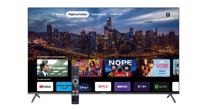 TELEVISOR HYUNDAI 65" LED 4K UHD SMART - GOOGLE TV