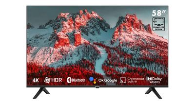 TELEVISOR INNOVA 58" LED 4K UHD SMART - GOOGLE TV