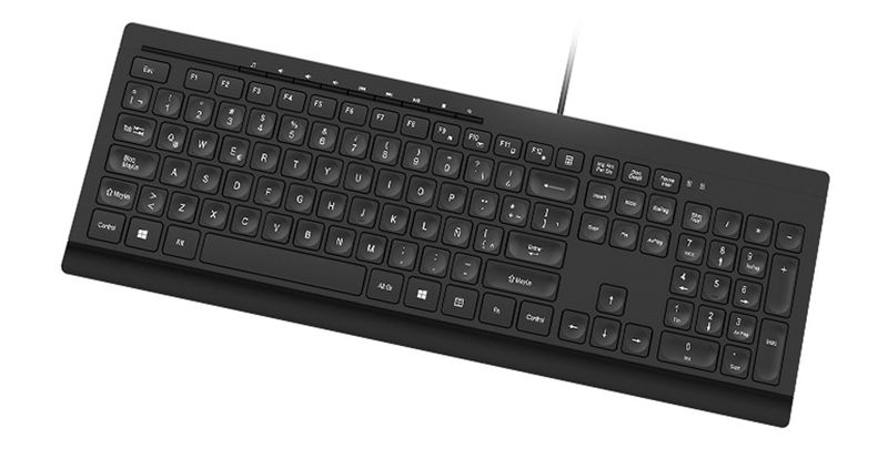 TECLADO KLIP XTREME ALAMBRICO USB MULTIMEDIA ULTRADELGADO