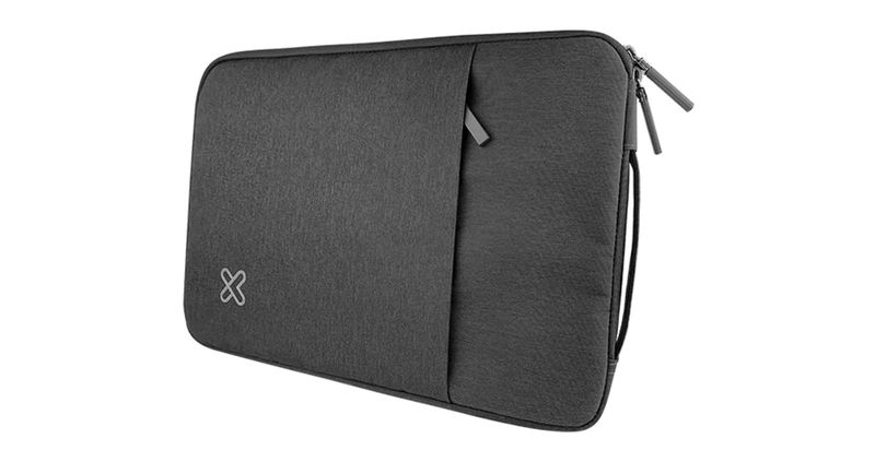 FORRO SLEEVE KLIP XTREME PARA NOTEBOOK 15.6" INCLUYE ASAS E INTERIOR ACOLCHADO - GRIS
