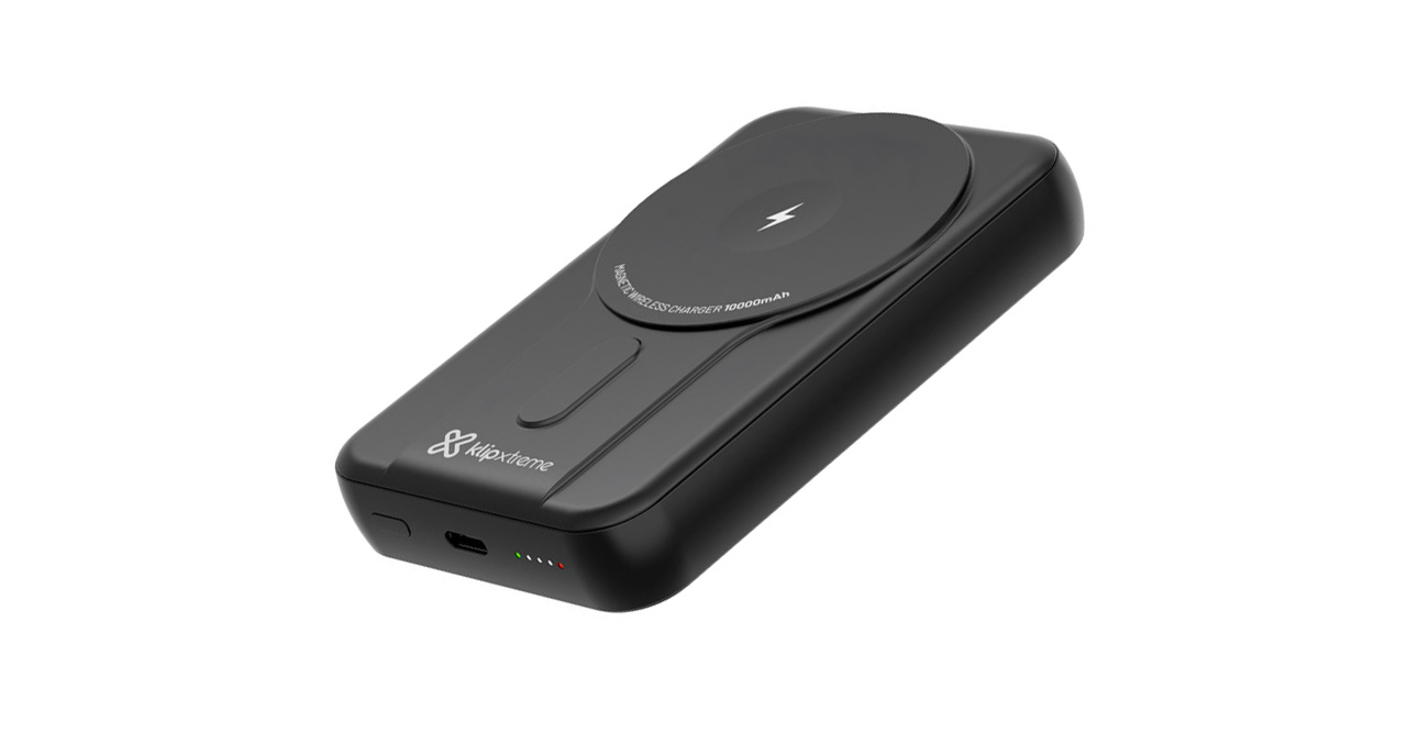 POWER BANK KLIP XTREME 10.000mAH 1 USB A - 1USB C - ANILLO MAGNETICO