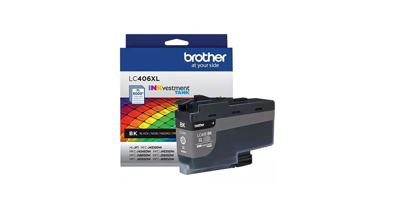 CARTUCHO BROTHER NEGRO LC406XLBKS - IMPRESORA MFCJ6955DW