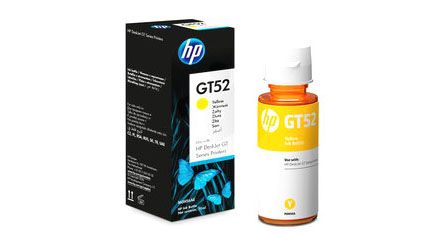 BOTELLA DE TINTA HP GT52 YELLOW M0H56AL 5810/5820/WL415/WL315/WL515/WL519/WL530/ST720/HP670/HP750/HP