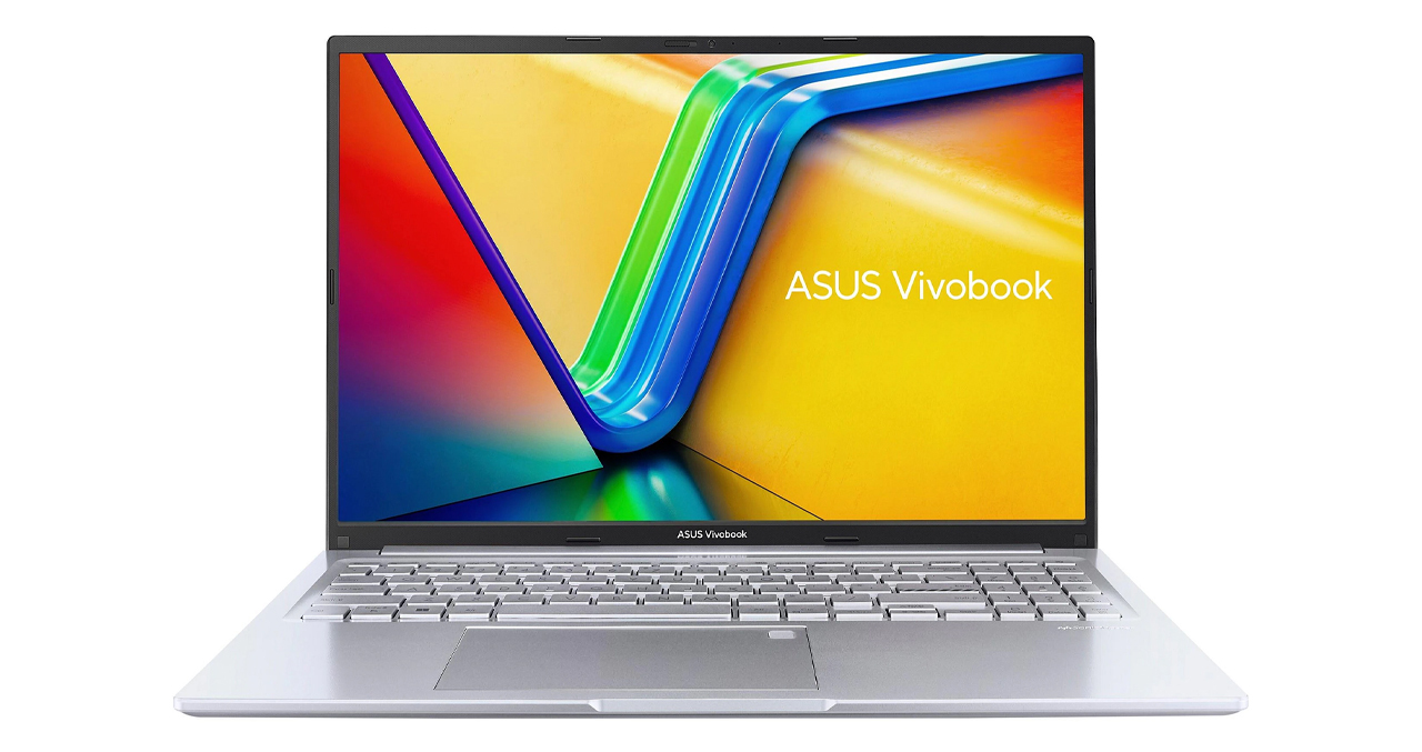 NOTEBOOK ASUS VIVOBOOK S16 AMD R9-270 (NPU up to 16TOPS)-4.0GHZ-16GB-1TB SSD-COOL SILVER-BACK+MOUSE