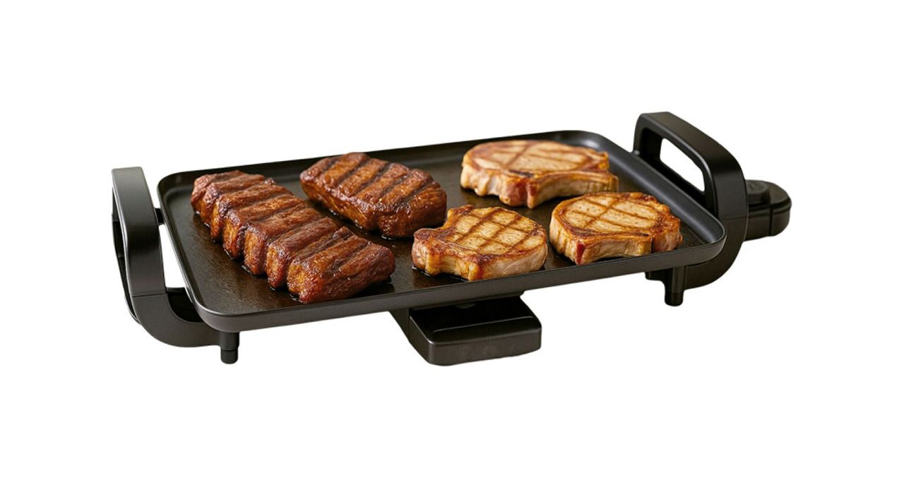 PARRILLA ELECTRICA MASTERMAID 56X30 CM 1500W