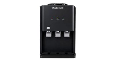 DISPENSADOR DE AGUA MASTERMAID DE MESON 3 TEMP.- NEGRO