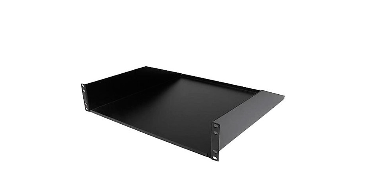 BANDEJA 2U SÓLIDA PARA GABINETE-47CM ANCHO X 35.56CM PROFUNDIDAD