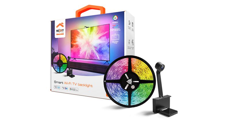CINTA DE LUZ LED NEXXT SMART WIFI 5 METROS RGBIC PARA TV 55-65"