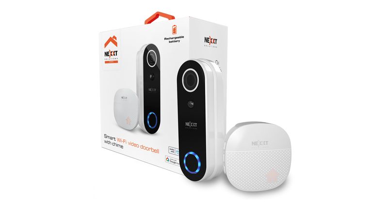 TIMBRE SMART WIFI NEXXT CON CAMARA - VIDEO PORTERO