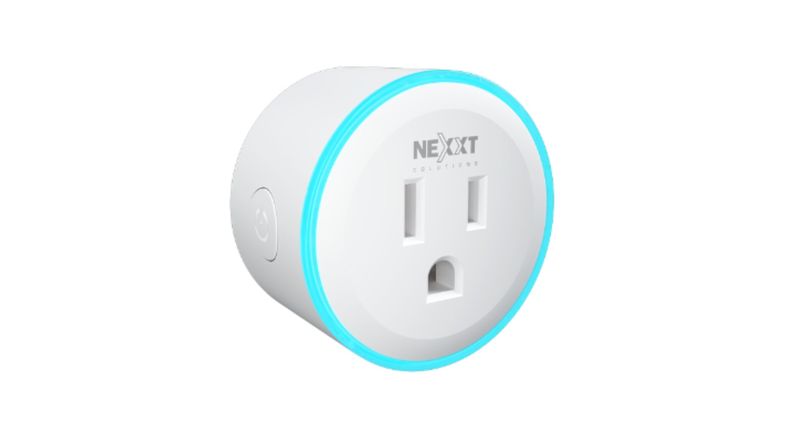 ENCHUFE SMART WIFI NEXXT CON ANILLO DE LUZ RGB