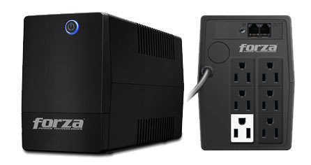 UPS FORZA 750VA 120V 6 TOMAS RJ11