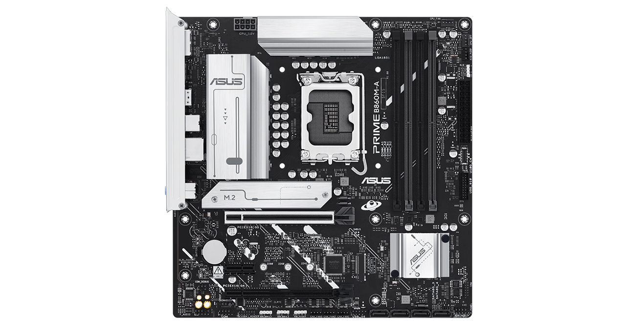 MAINBOARD ASUS B860M-A LGA1851 DDR5 2DP 1 HDMI PCIe 5.0 M.2