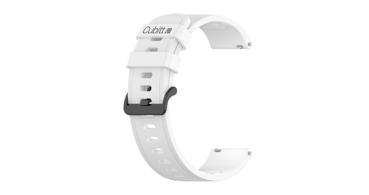 CORREA INTERCAMBIABLE PARA RELOJ CUBITT CT2S2 19MM BLANCO
