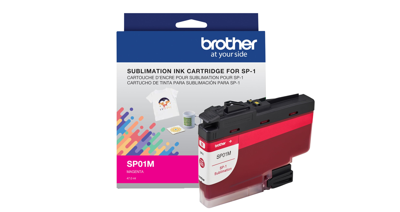 CARTUCHO DE TINTA DE SUBLIMACION BROTHER MAGENTA SP01MS COMPATIBLE IMPRESORA SP1