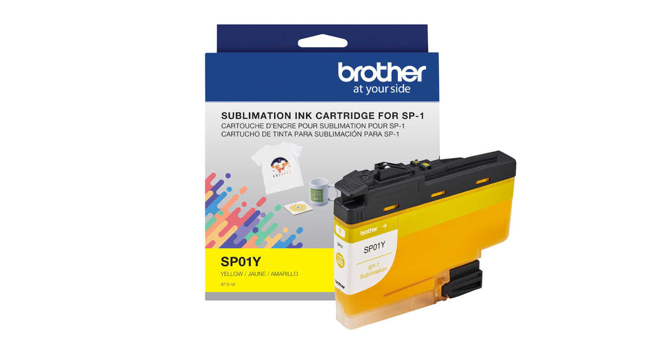 CARTUCHO DE TINTA DE SUBLIMACION BROTHER YELLOW SP01MS COMPATIBLE IMPRESORA SP1