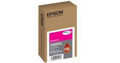 CARTUCHO EPSON WORKFORCE T748XXL320-AL WF-6090/6590 MAGENTA RINDE 7.000 PAGINAS