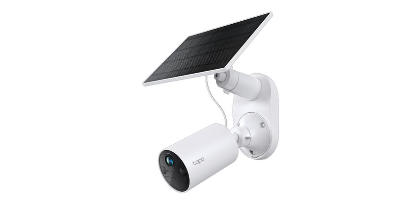 CAMARA SMART WIFI TPLINK TAPO C-410 PANEL SOLAR - VISION NOCTURA - MICRO SD - 2K