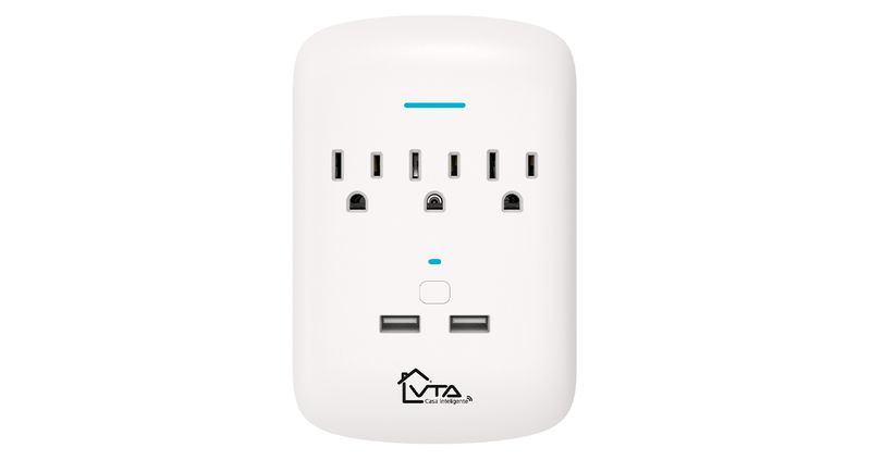 MULTITOMA CON SUPRESOR 245J SMART WIFI VTA 3 TOMAS/ 2 USB