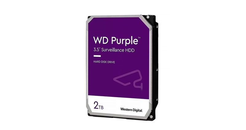 DISCO DURO INT WESTER DIGITAL PURPLE VIGILANCIA 2TB SATA 6GB  3.5 INCH INTERFACE 180MB
