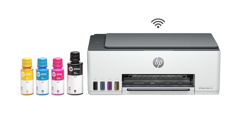 IMPRESORA MULTIFUNCION HP WL-580 TINTA CONTINUA WIFI 12 PPM