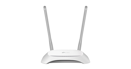 ROUTER TPLINK WIFI 300Mbps 2 ANTENAS 4 PUERTOS ETHERNET WPS